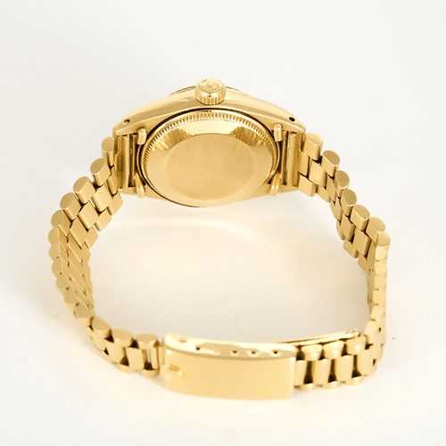 Rolex Montre Lady-Datejust en or jaune