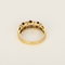 Bague 58 Bague jarretière en or jaune, rubis et diamants 58 Facettes DV31672-20