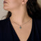 Pendentif Pendentif en Or blanc 14k (585 millièmes) et Aigue-marine 4.33 carats environ 58 Facettes DV34461-2