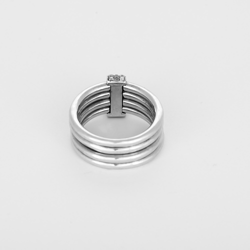 50 LERY - Bague en or gris et diamant 58 Facettes DV11069-9