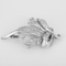 Broche Broche en Or blanc 18k (750 millièmes) et Diamant 58 Facettes DV34984-1
