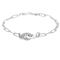 Bracelet DINH VAN - Menottes R10 - Bracelet en or blanc et diamants 58 Facettes DV34871-1