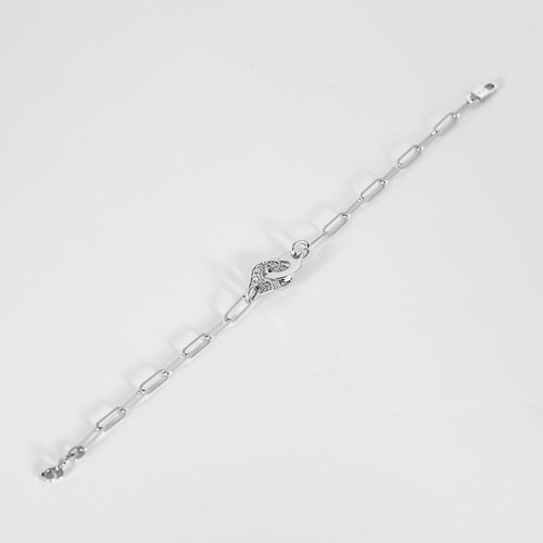 Bracelet DINH VAN - Menottes R10 - Bracelet en or blanc et diamants 58 Facettes DV34871-1