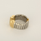 Bague 56 Bulgari, "Bulgari-Bulgari" - Bague en or jaune, acier et onyx 58 Facettes DV32159-3