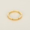 Bague 56 Cartier - Alliance Maillon Panthère, or rose et 4 diamants 58 Facettes DV33683-1