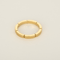 Bague 56 Cartier - Alliance Maillon Panthère, or rose et 4 diamants 58 Facettes DV33683-1