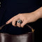 Bague 59 Lorenz Bäumer – Good Girl – Bad Girl Vanitas – Moderne bague en or blanc, diamants, diamants noirs et saphirs violets 58 Facettes DV35774-1