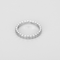 Bague 51 CHOPARD - Ice Cube - Bague en or blanc 58 Facettes DV34531-2