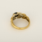 Bague 58 Bague en Or jaune, saphir et diamants 58 Facettes DV35829-1