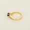 Bague 50 Bague en Or jaune 14k Grenat et Diamants 58 Facettes DV34766-1