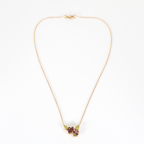 Collier Isabelle Langlois - Collier en Or rose 18k (750 millièmes) 58 Facettes DV35803-1