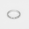 Bague 55 CHAUMET -Bee my Love - Alliance semi-pavée, or gris et diamants 58 Facettes DV35369-3