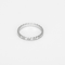 Bague 55 CHAUMET -Bee my Love - Alliance semi-pavée, or gris et diamants 58 Facettes DV35369-3