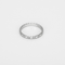 Bague 55 CHAUMET -Bee my Love - Alliance semi-pavée, or gris et diamants 58 Facettes DV35369-3
