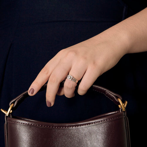 Bague 49 MAUBOUSSIN Bague Chance of love  en Or blanc 18k Diamant 58 Facettes DV35525-1