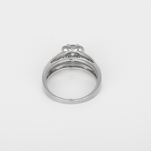 Bague 49 MAUBOUSSIN Bague Chance of love  en Or blanc 18k Diamant 58 Facettes DV35525-1
