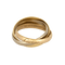 Bague 50 Cartier Bague Trinity en Or jaune 18k 58 Facettes DV35446-1