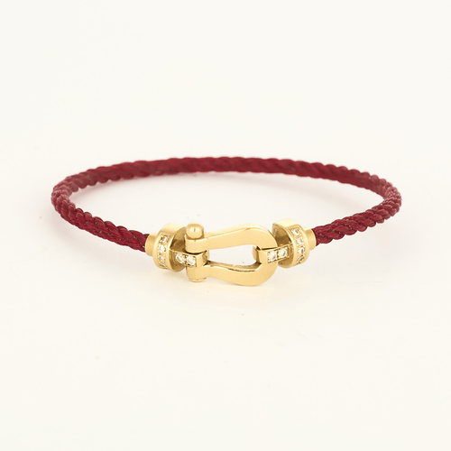 Bracelet Bracelet en Or jaune 18k (750 millièmes) et Diamant 58 Facettes DV35798-1