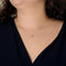 Collier Collier en Or blanc 14k (585 millièmes) et Diamant 58 Facettes DV35669-5
