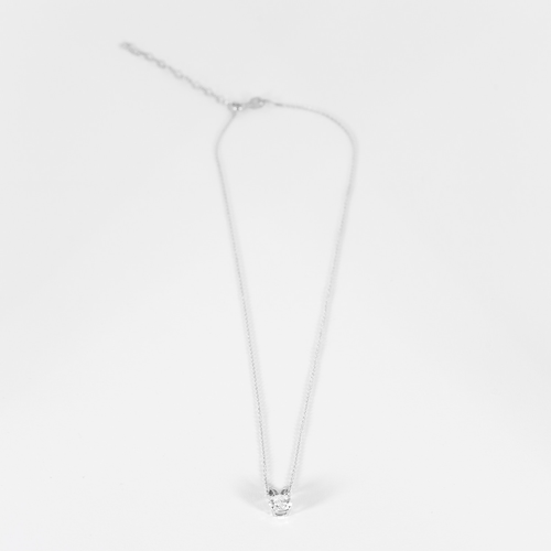 Collier Collier en Or blanc 14k (585 millièmes) et Diamant 58 Facettes DV35669-5