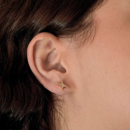 Boucles d'oreilles MAUBOUSSIN - French Valentine - Boucles d'oreilles en or jaune et diamant 58 Facettes DV35582-1