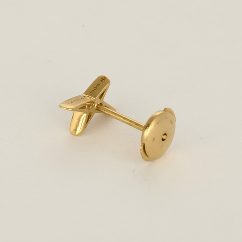 Boucles d'oreilles MAUBOUSSIN - French Valentine - Boucles d'oreilles en or jaune et diamant 58 Facettes DV35582-1
