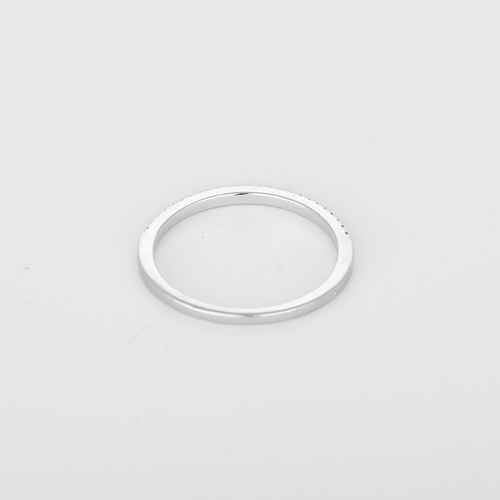 Bague 54 Fine Alliance en or blanc 18K (750 millièmes) et Diamant 58 Facettes DV35983-2