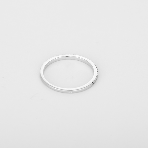 Bague 54 Fine Alliance en or blanc 18K (750 millièmes) et Diamant 58 Facettes DV35983-2