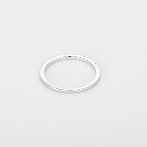 Bague 54 Fine Alliance en or blanc 18K (750 millièmes) et Diamant 58 Facettes DV35983-2