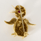 Broche Broche Poussin en or jaune et rubis 58 Facettes DV35975-2