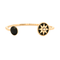 Bracelet Dior Bracelet DIOR - Bracelet Rose des vents en or jaune, onyx et diamants 58 Facettes DV22629-1