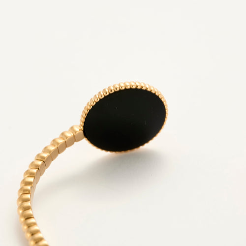 Bracelet Dior Bracelet DIOR - Bracelet Rose des vents en or jaune, onyx et diamants 58 Facettes DV22629-1