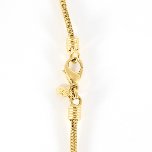 Collier OJ Perrin - Collier en or jaune Coeur légende 58 Facettes DV35794-3