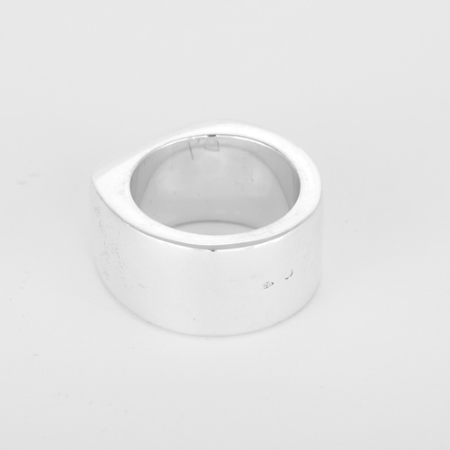 Bague 54 HERMES - Mini Clous - Bague en argent 58 Facettes DV35761-1