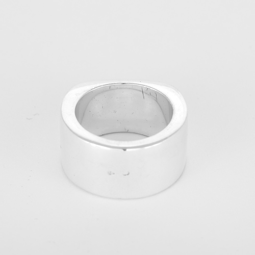 Bague 54 HERMES - Mini Clous - Bague en argent 58 Facettes DV35761-1