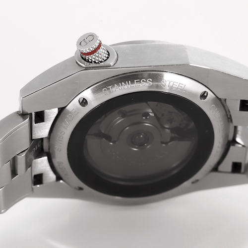 Montre DIOR - Chiffre rouge - Montre en acier automatique 58 Facettes DV0604-3