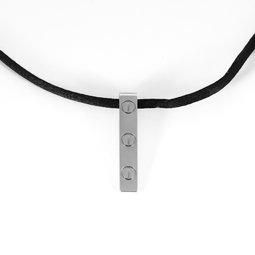 Pendentif CARTIER - Love - Pendentif barrette en or gris 58 Facettes DV35629-2