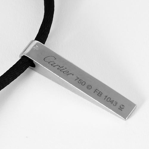 Pendentif CARTIER - Love - Pendentif barrette en or gris 58 Facettes DV35629-2