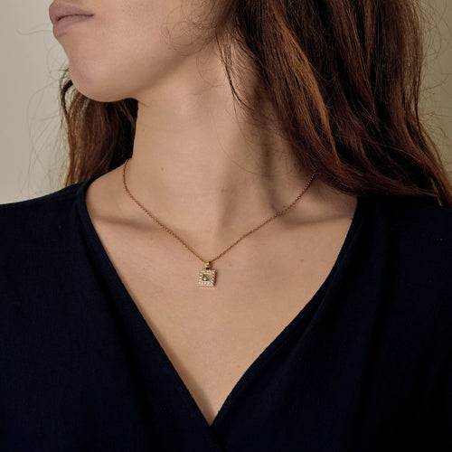 Pendentif Chopard - Happy Diamonds - Pendentif en or jaune et diamants : 0,38 carat environ 58 Facettes DV0260-14