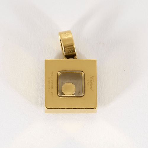 Pendentif Chopard - Happy Diamonds - Pendentif en or jaune et diamants : 0,38 carat environ 58 Facettes DV0260-14