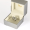 Bague 53 DIOR - My Dior- Bague bandeau en or blanc et diamants : 1 carat 58 Facettes DV0828-2