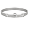 Bracelet HERMÈS - Collier de chien - Bracelet en or blanc et diamant 58 Facettes DV35141-1