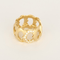 Bague 49 CARTIER - Double C -  Bague en or jaune et diamants 58 Facettes DV35375-1