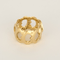 Bague 49 CARTIER - Double C -  Bague en or jaune et diamants 58 Facettes DV35375-1
