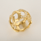 Bague 49 CARTIER - Double C -  Bague en or jaune et diamants 58 Facettes DV35375-1