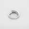 Bague 54 GAREL - Bague en Or blanc, trois diamants 0.45 carat environ. 58 Facettes DV35946-2