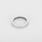 Bague 50 Demie Alliance en or gris et diamants 58 Facettes DV36028-2