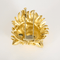 Broche Broche en or jaune à motif de chat et tourmalines vertes 58 Facettes DV36082-1