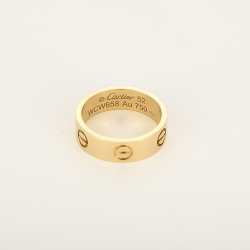 Bague 52 CARTIER - Love - Classique - Alliance en or jaune. 58 Facettes DV35776-1