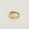 Bague 53 Bague en en or jaune et or gris, diamant 0.20 carat 58 Facettes DV19118-4